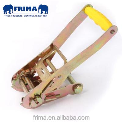 China Plastic Polyester Yellow Color Handle Cargo Ratchet 2