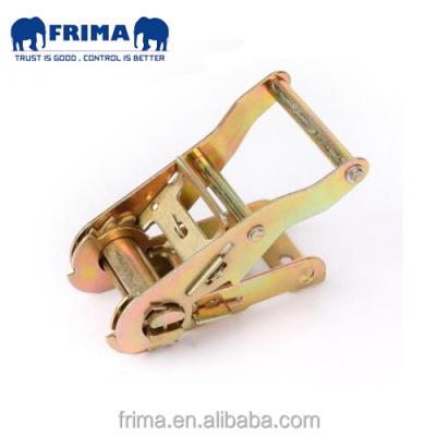 China 45# 36mm/2Ton/2000KG/4400LBS ratchet with metal handle ratchet tie down, lashing cargo strap ratchet for sale