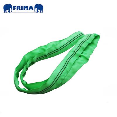 China Polyester WLL2 Ton Double Layer Sleeve Round Sling, Lifting Sling for sale