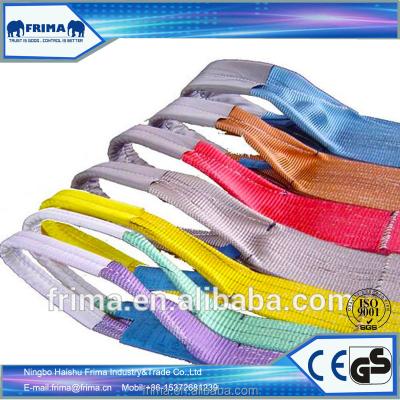 China Polyester webbing flat sling for sale