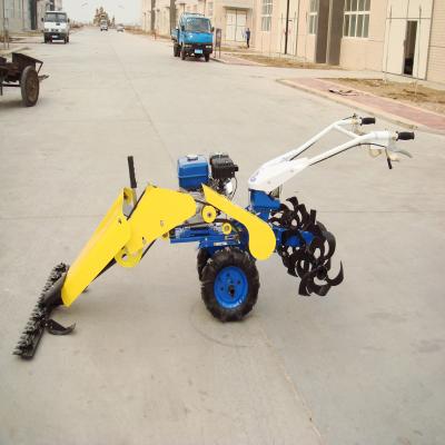 China 2-Stroke scissor lawn mower is matched on walking tractor, mini tractor for sale