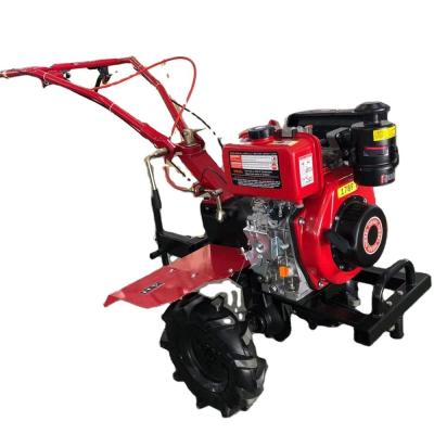 China 9hp Plant Diesel Cultivator Mini Hand Power Rotary Tiller Tiller for sale