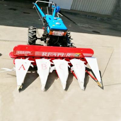 China Rice Tractor Walking 4GL 120 Rice Cutter Machine Harvester With Mini Harvester Price for sale