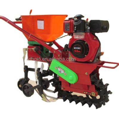 China Seed planting machine gasoline or diesel 3 rows hand yellow maize maize seeder planter fertilizer bean planter for sale