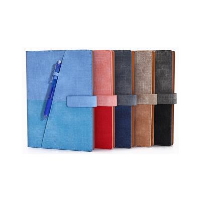 China Ready to ship leather smart notebook reusable like rocketbook notebook cloud upload notes for sale