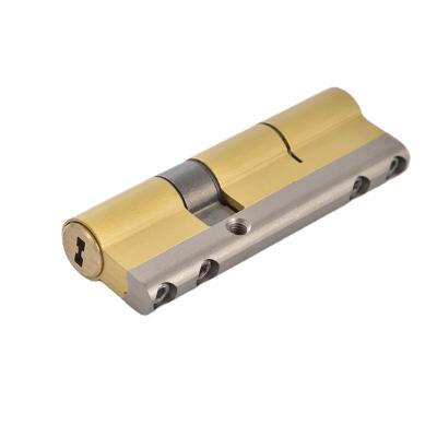 China Anti-theft lock cylinder a.b.c keys,70mm high security door lock cylinder for sale