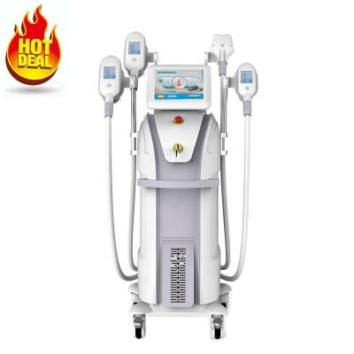 China 4 handles cryotherapy fat weight loss Cryolipolysi machine 360 ​​freezing slim cryoslimming machine device price for sale for sale