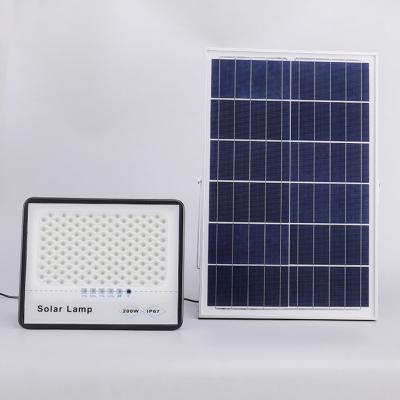 China Park Lights IP65 50w 100w 200w 300w Outdoor Waterproof Led Solar Flood Light for sale