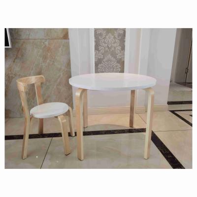 China Cheap Price Direct Bentwood Manufacturer Supply Wooden Table And Chairs For Kids for sale