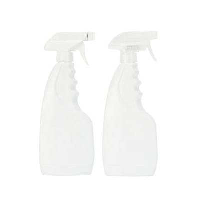 China Hand Washing 500ml Hand Sanitizer White Trigger Spray Hot Selling Customized Plastic Bottle for sale