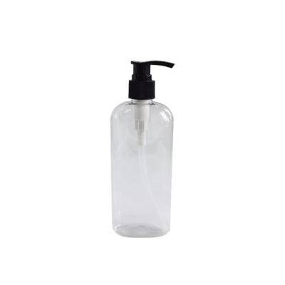 China Airtight Cosmetic Skin Care Packaging Clear Color 250ml Plastic Lotion Pump Bottle for sale