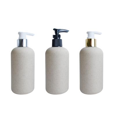 China Wholesale Airtight Refillable Biodegradable Wheat Straw Empty Shampoo Bottle for sale