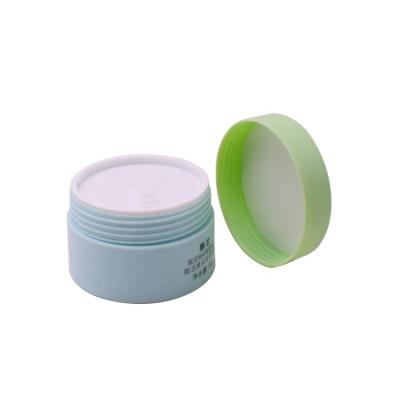 China Wholesale Customized 30g 50g Double Wall Face Cream Cosmetic Packaging PP Plastic Cream Jar for sale