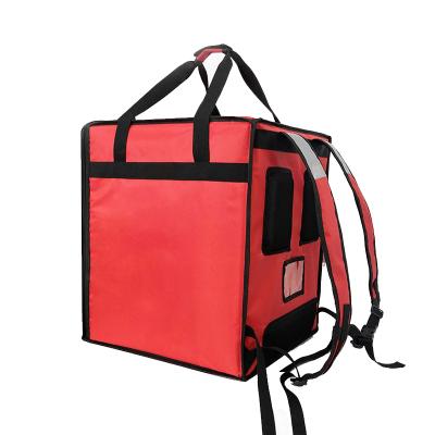 China Waterproof Takeaway Food Delivery Box Delivery Insulation Bag Waterproof Customized Cooler Backpack for sale