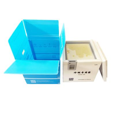 China PP Core 11L Factory Hot Sale Medical Sample Sheet Blood Ice Vaccine Cooler Box for sale