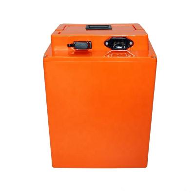 China Golf Carts Lithium Ion Battery Pack 60V 21Ah Battery Pack With Plastic Box For 1000W Motor for sale