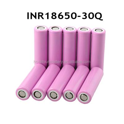 China E-bike 30Q 18650 OEM Rechargeable Lithium Ion Battery For Power Tools for sale