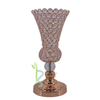 China Weddings 14.6 Inch Crystal Wedding Centerpiece For Wedding Table Decoration for sale