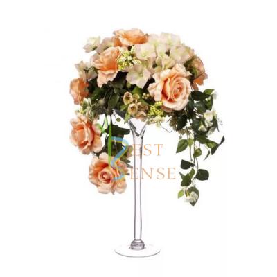 China 19.7 inch martini glass vases wedding centerpiece to wedding table CPG-01 for sale