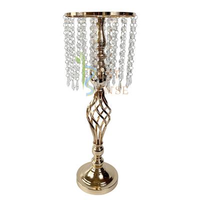 China 52cm crystal wedding centerpiece and flower display stand CPC-08 for sale