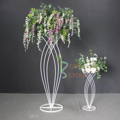 China Large metal floral flower stand centerpieces for wedding CPM-304 for sale