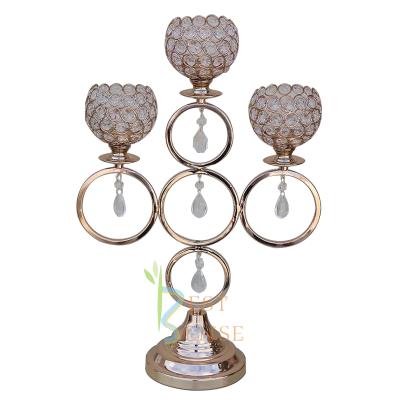 China 3am Crystal Ball Top Chandelier for Wedding Table Decoration CHC-310 for sale