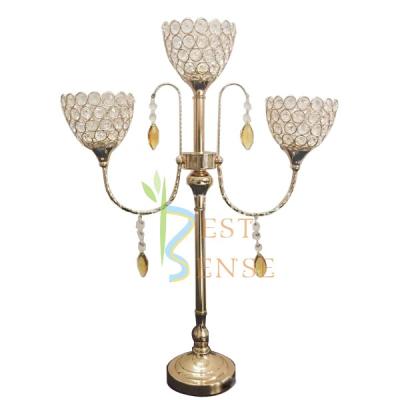 China 3am weddings 65cm wedding candelabra for wedding table decoration for sale