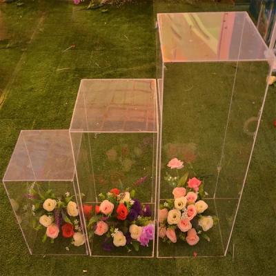 China 80cm acrylic wedding decoration box for centerpiece WPA-01 for sale