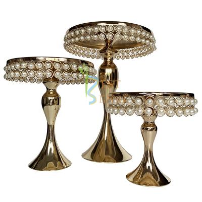 China Hot Selling Iron Wedding Favors Cake Stand Table Centerpiece for sale