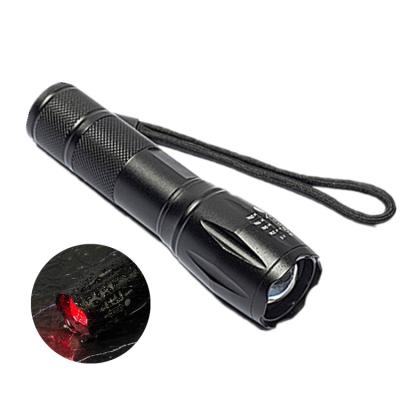 China Convenient 10W T6 Led Telescopic Flashlight Focusing Camping Powerful Rechargeable Hunting Flashlights For Outdoor for sale