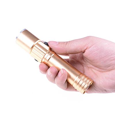 China Zoomable Led Light Best Price 1000 Lumens Gold XPE Battery Black 18650 Micro Plug In Charger Style Water Resistant Zoom Led Flashlight for sale