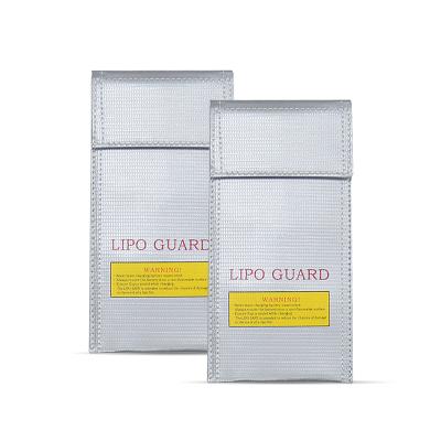 China High Quality Explosion Proof And Flame Retardant Bag With Zipper 20*10cm Money Retardant Safe Bag for sale