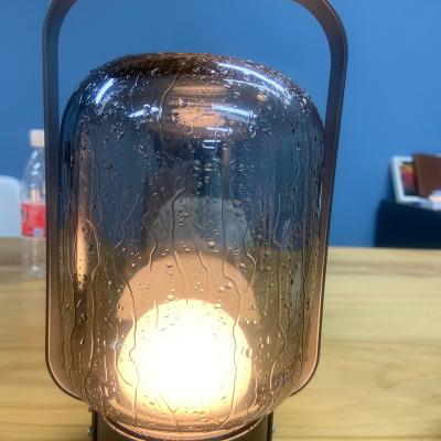 China Hotel Camping Light Canteen Bar Light Restaurant Lamps Dining Ambient Glass Bar Lamps for sale