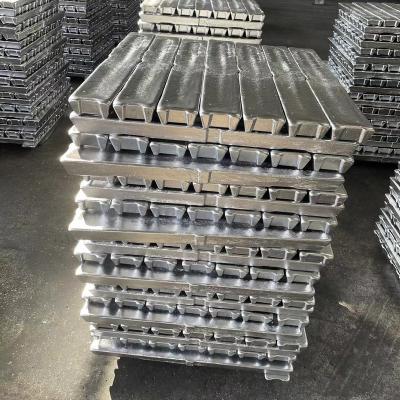 China Al: 99.7% Factory Wholesale Aluminum Alloy Ingot 99.7% Direct From Seller Company in China for sale