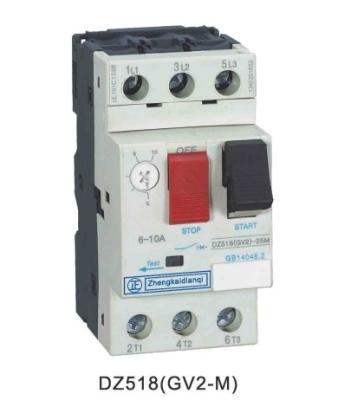 China Miniature DZ518(GV2-M/ME) Electric Motor Protection Circuit Breaker Button Controls for sale