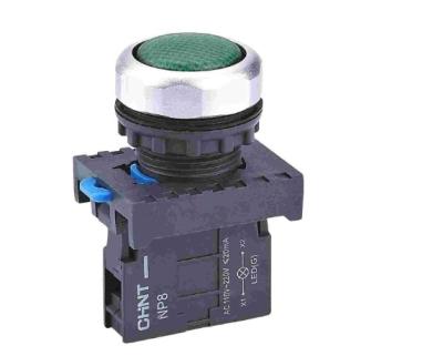 China NP8-Y Key Switch IP54 Industrial Control Circuit Pushbutton Switch for sale