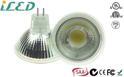 China COB Glass Spotlight GU5.3 Led Light Bulbs Mr16 Dimmable 5W 12Volt for sale