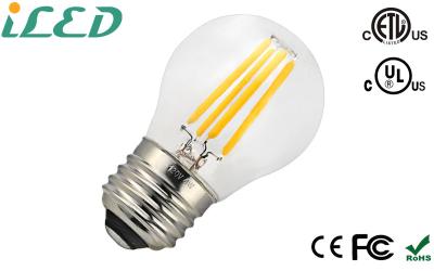 China E12 E14 E17 E26 E27 G45 Globe Led Filament Light Bulb 4w 120v Dimmable for sale