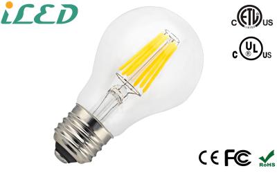 China el filamento de 2200k 2700k 4000k 60000k Dimmable llevó el bulbo E26 6w A60 A19 en venta