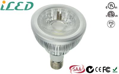 China ETL Short Neck Narrow Spotlight COB LED Par30 Bulb E26 10W 850lm 5000K Dimmable for sale