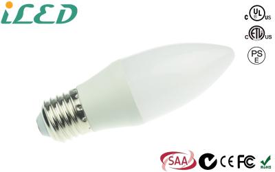 China 120V Wechselstrom SMD 2835 färbte Glühlampen ETL der Kerzen-E27 cETL bestätigt zu verkaufen