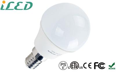 China Blanco fresco de la bombilla de la vanidad del globo del aluminio SMD LED de ETL, lámpara 4.5W de E14 E27 LED en venta