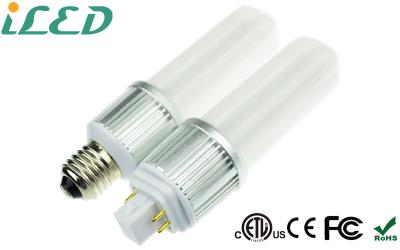 China 120 - 277V E26 GX24Q-3 base 360 Degrees LED Plug Light 9W 2800-3200K 3 Years Warranty for sale