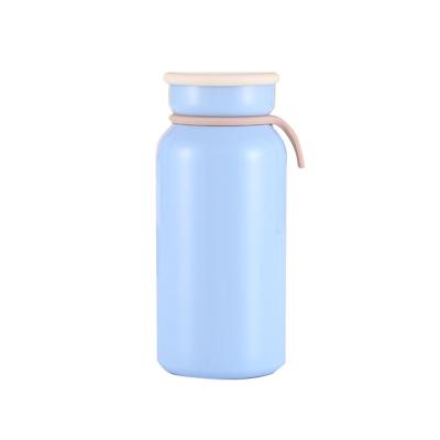 China New Design Milk Water Bottle Double Wall Stainless Steel Vacuum Thermos Viable Cartoon Bottle Self Propelled Sports Bottle for sale