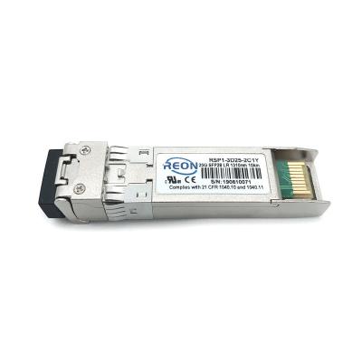 China 25G Ethernet / 32G Singlemode Fiber Channel 25G 28G SFP28 LR 1310nm 10km Low Cost Fiber Optic Transceiver for sale