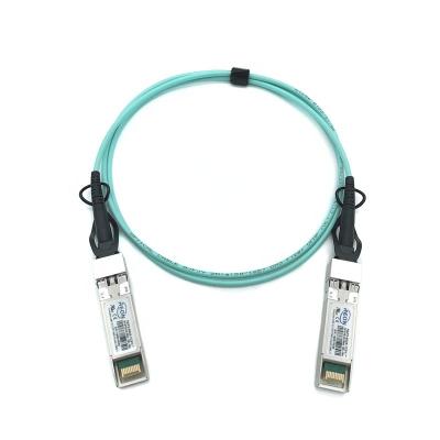 China 25GBASE to 25.78Gbps SAS 25G SFP28 AOC Cable SFP Fiber Optic Transceiver for sale