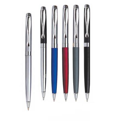 China office & School Pen Gift Promotional Ball Pen customized type top grade metal logo twist pen new for sale