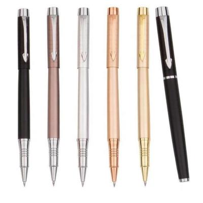 China Natural High Quality Durable Promotional Gift Metal Gel Ink Pen Premium Rollerball Pen for sale