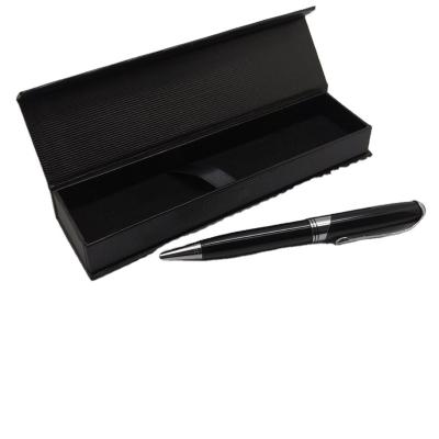 China Agriculture Business VIP Gift Set Luxury Black Ballpoint Pen With Laser Logo Custom Engraving Premium Pen Set for sale