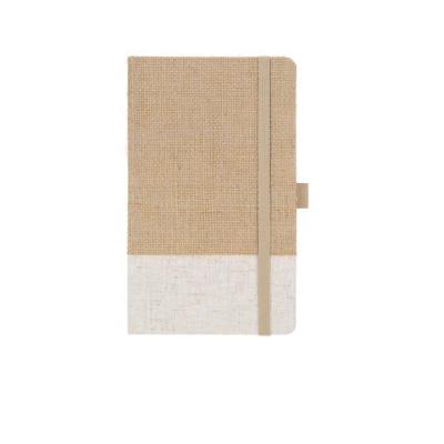 China Good quality hardcover book raw canvas of hardcover book and fine canvas fabric joint trouble-free canvas notebook for sale